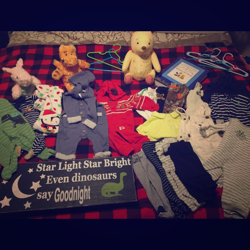 Lot of 3 month baby boy clothes